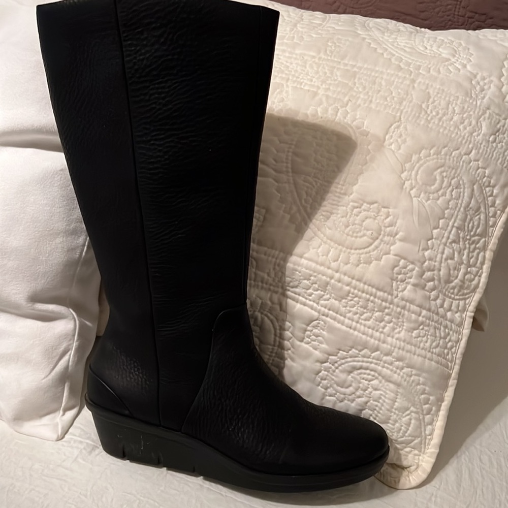 Ecco Tall Skyler Boot in Black